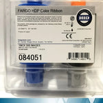Fargo HDP5000 Card Printer Ribbon and Retransfer Film, 084051 & 084053