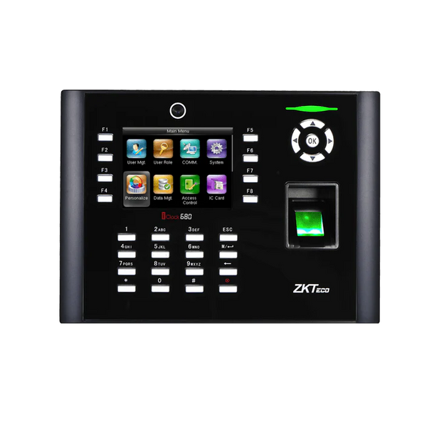 Zkteco Iclock 680 with Camera Fingerprint Reader Time & Attendance