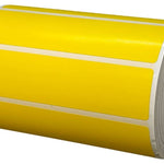 Barcode Label 100x25mm Thermal Transfer (Yellow)
