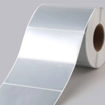 Barcode Label 100mm x 75mm (Silver)