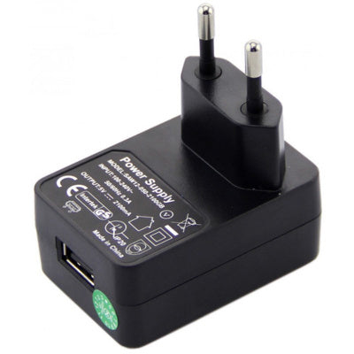 Zebra Power supply, 5 VDC, 2.5 A, inclusingplug (EU), order separately: connection cable (USB A) (PWR WUA5V12W0EU)