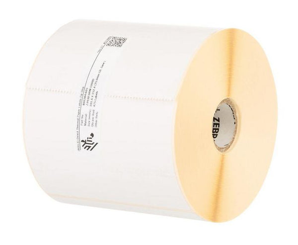 Zebra White Z-Perform 1000D 70 x 38mm Direct Thermal Labels, Uncoated, Permanent Adhesive, 25mm Core, 880181-038D