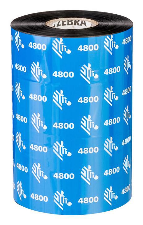 Zebra 4800 Performance Resin 40mm x 450m Ribbon