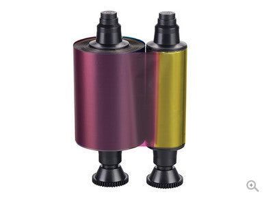 Evolis YMCKO Half Panel Colour Ribbon (400 Prints), R3013