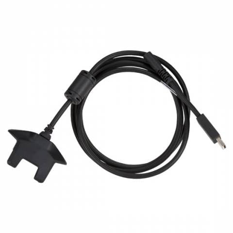 Zebra charging communication snap on, USB, USB A, order separately: Power supply, DC cable, cord, fits for: TC70, TC72, TC75, TC77 (CBL TC7X USB1 01)