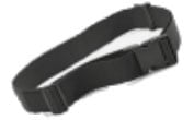 Zebra Rugged Belt for Hip Holster   (11 08062 02R)