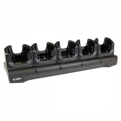 Zebra charging station, 5 slots,, fits for: TC20, TC25, order separately: power supply, DC cord (CRD TC2X SE5CO 01)