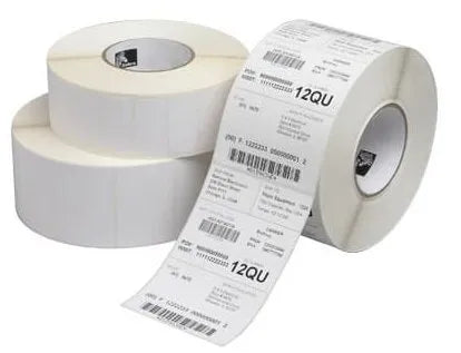 Zebra White Z-Select 2000D 102 x 152mm Direct Thermal Paper Label, Coated, Permanent Adhesive, 76mm Core, 200963