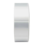 Zebra Z-Ultimate 3000T - Premium Gloss Silver Thermal Transfer Polyester Label Permanent Adhesive 38mm x 19mm Labels per Roll: 3720 Rolls Box: 12, 3006493