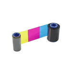 Zebra 4 Panel Full Colour YMCK Ribbon, 250 Images, 800015-445