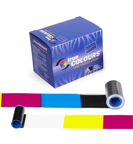 Zebra ISERIES COLOR RIBBON 6 PANEL YMCKOK WITH 1 CLEANING ROLLER, 170 IMAGES, 800015-448