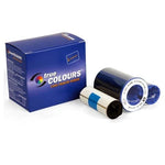 Zebra ISERIES RIBBON 1/2 PANEL YMC FULL KO WITH 1 CLEANING ROLLER, 450 IMAGES, 800015-547