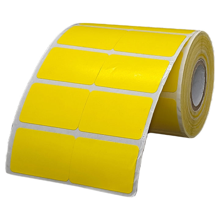 Barcode Label 38mm x 25mm (Yellow)