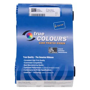 Zebra ISERIES BLUE MONOCHROME RIBBON CARTRIDGE FOR P1XX PRINTERS, 1000 IMAGES, 800015-904