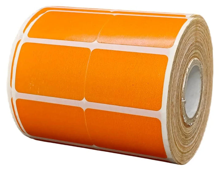 Barcode Label 38mm x 25mm (Orange)