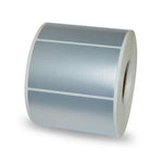 3M Silver Polyester Labels – 50.8 x 25.4 mm (2