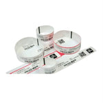 Zebra Z-Band Direct, adhesive closure, Infant, colour: white, contains 6 cartridges, 10006998K