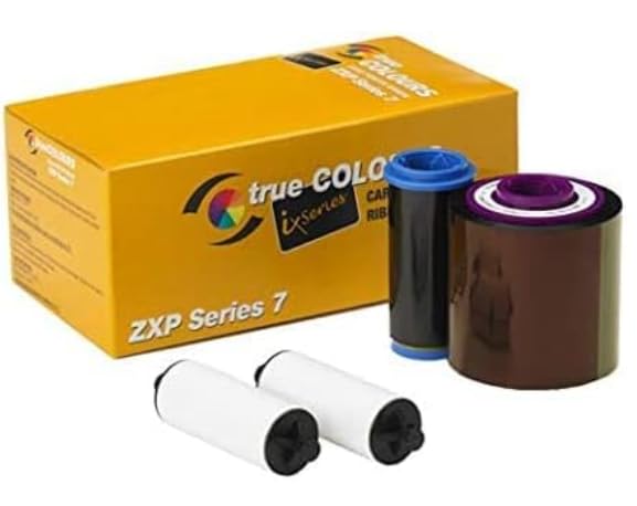 Zebra ix Series colour ribbon for ZXP Series 7 YMCUvK.(750)images, 800077-770EM