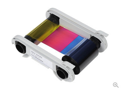 Evolis YMCKO Half Panel Colour Ribbon (400 Prints), R5H004NAA