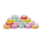Zebra Z-Band Splash wristbands for HC100 printers, 6x cartridges per kit (350 bands cartridge), colour: purple,),: purple
, 10012717-7K