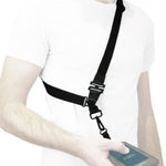 Zebra Universal shoulder strap with textile ring, up to 7kg, 90 170cm (mob001084 001084)