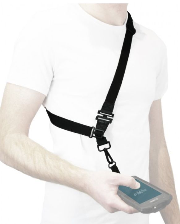 Zebra Universal shoulder strap with textile ring, up to 7kg, 90 170cm (mob001084 001084)