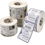 Zebra Z-Perform 1000D 101.6 x 50.8mm Direct Thermal Paper Labels, Uncoated, Permanent Adhesive, 19mm Core, Perforation and Black Mark, 3008870-T
