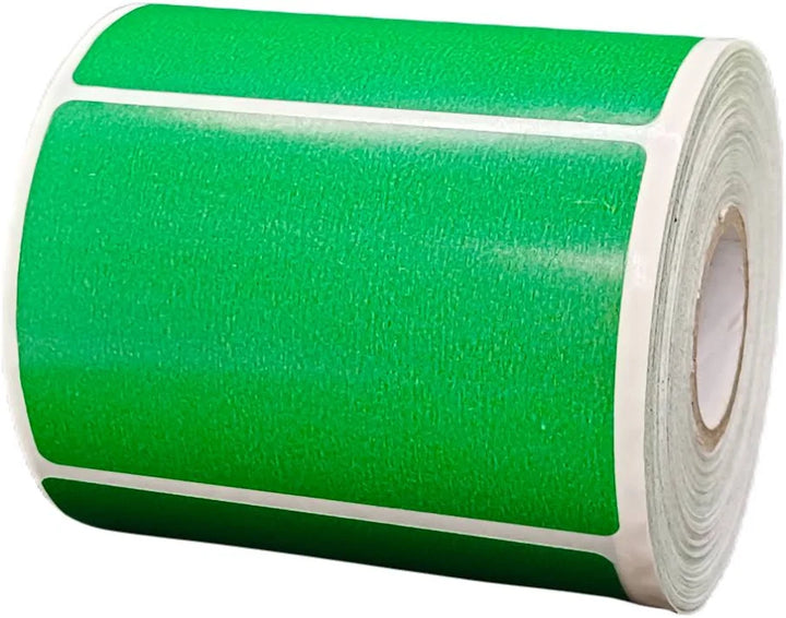 Barcode Label 75mm x 50mm Thermal Transfer (Green)
