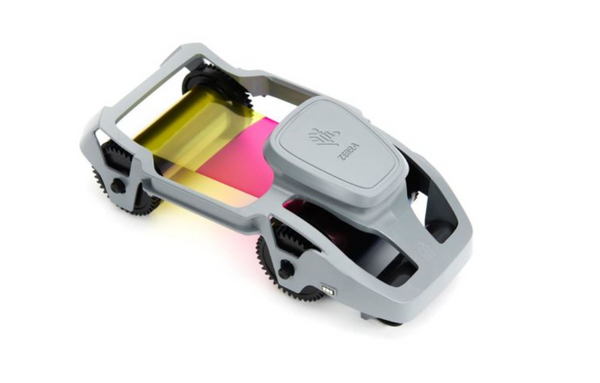 Zebra Ribbon, YMCKO, 300 images, fits for: ZC300, 800300-255EM