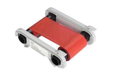 Evolis Red Monochrome Ribbon (1000 Prints), RCT013NAA