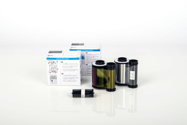 IDP Smart YMCK Ribbon & Retransfer Film Set (500 Prints), 653547