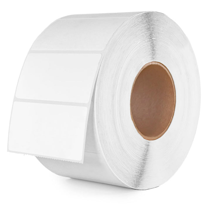 Removable Barcode Label 76mm x 50mm Polypropylene Labels