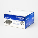 Brother DR-273CL toner cartridge box in blue and white packaging, photographed on a clean light gray background.