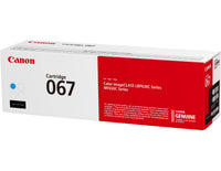 Canon Cartridge 067 toner cartridge packaging on a white background