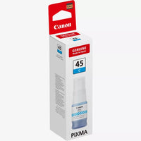 Canon Pixma ink cartridge box, model 45 C, in its original retail packaging with a red hanging tab.
