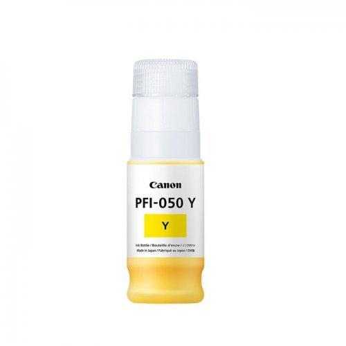 Canon PFI-050 (70ml) Original Yellow 5701C001AA Ink Cartridge for Canon imagePROGRAF TC-20, TC-20M