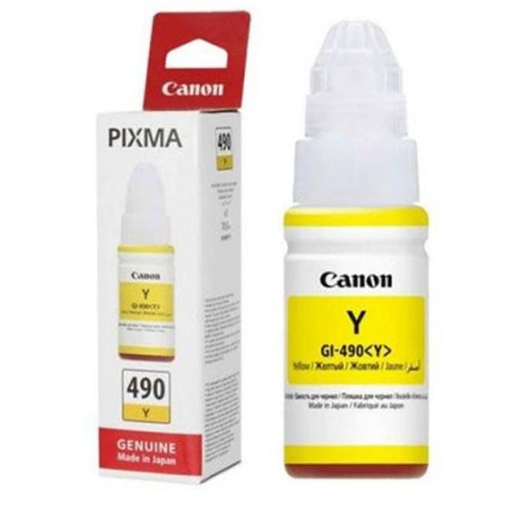 Canon PIXMA GI-490 Original Ink Bottle - Yellow