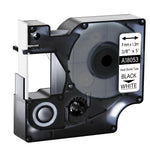 DYMO 18053 Heat-Shrink Labels UAE – 9MM, 3:1 Shrink Ratio, 1.52m Roll, White Polyolefin for Wire & Cable Identification