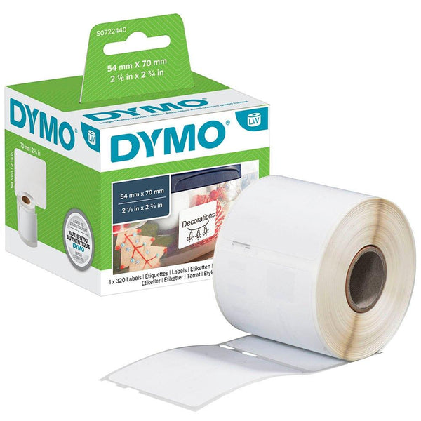 DYMO 99015 LabelWriter Shipping and Badge Labels 54 x 70mm S0722440
