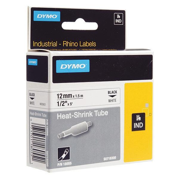 DYMO Industrial Heat-Shrink Labels – 18055, 12mm