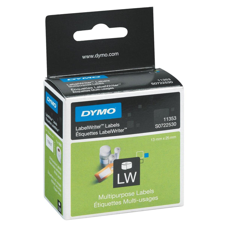 Dymo 11353 Price Tag Labels (1000 Labels) - 13 X 25MM