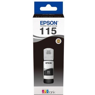 Epson 115 ink bottle packaging on a white background