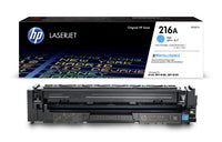 HP LaserJet toner cartridge and packaging on a white background