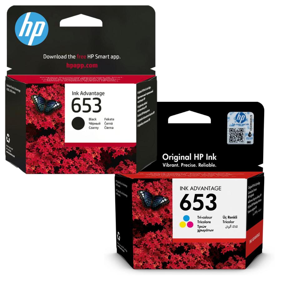 HP 653 Advantage Original Ink Cartridge - Bundle HP653BU