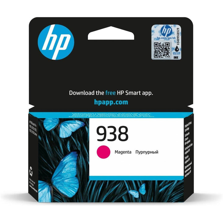 HP 938 Original Magenta 4S6X6PE Ink Cartridge for HP OfficeJet Pro 9720, 9730, 9120, 9110b , 9120b, 9130, 9130b All In One Printers
