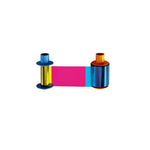 Fargo ID Card Printer Ribbon, 84911, 750 Prints - YMCK Colour &, 84900, 1500 -Clear,