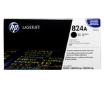 HP LaserJet 824A black toner cartridge box, model CB3844A, shown on a plain white background. The packaging is black and white with a blue HP logo and a small blue 'Easy Refill' badge.