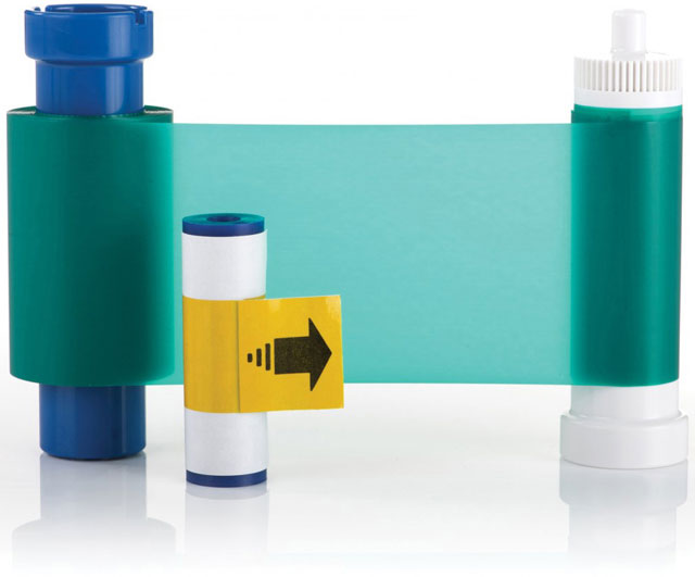 Magicard MA1000K-GREEN Green Resin Film ID Card Ribbon (1000 Prints)