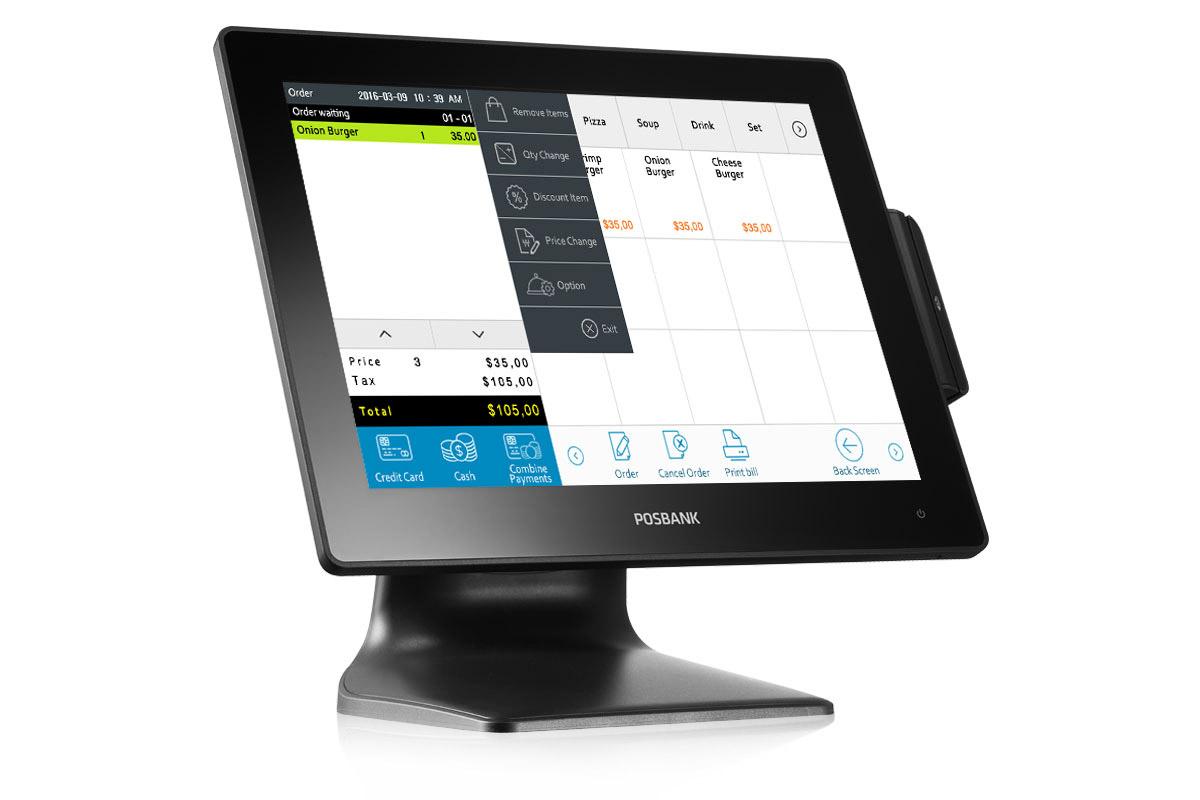 POSBANK Apexa Core AP-1500 POS Machine (i5, 8GB, 256GB, 15-Inch FHD Display)