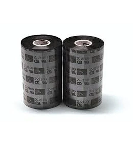 Zebra 2100 40mm x 450m High Performance Wax Ribbon 02100BK04045